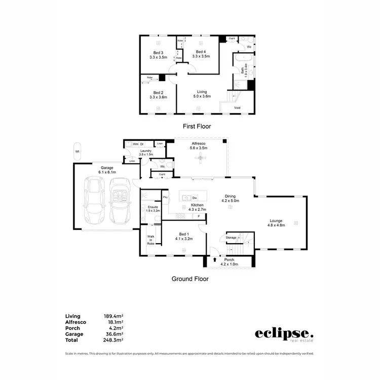 Floorplan of Homely house listing, 28 Sando Avenue, Tranmere SA 5073