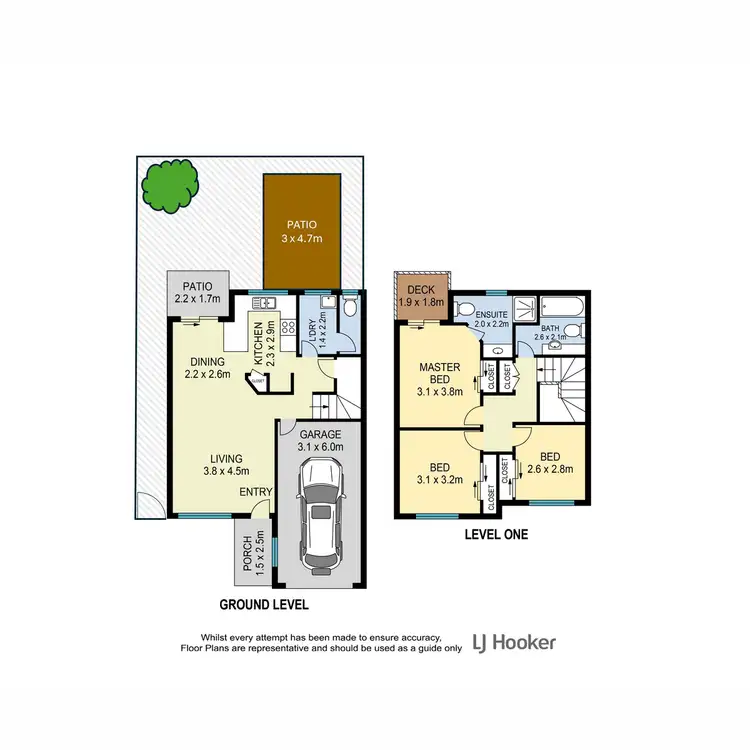 Floorplan of Homely townhouse listing, 18/150 Albany Creek Road, Aspley QLD 4034