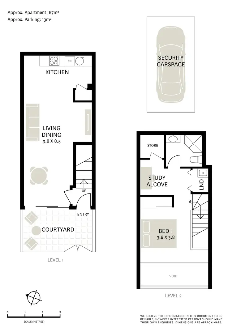 Floorplan of Homely apartment listing, E108/2-6 Mandible Street, Alexandria NSW 2015