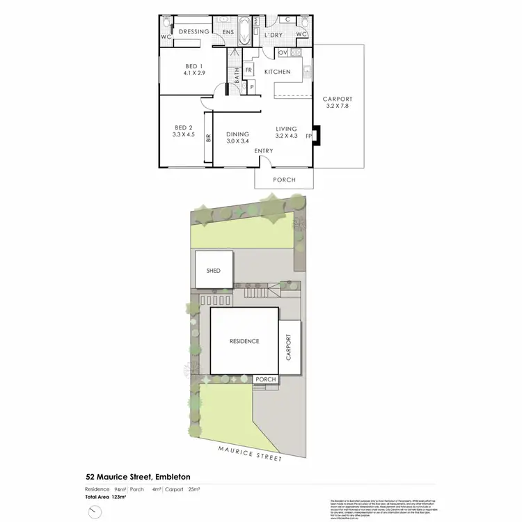 Floorplan of Homely house listing, 52 Maurice Street, Embleton WA 6062