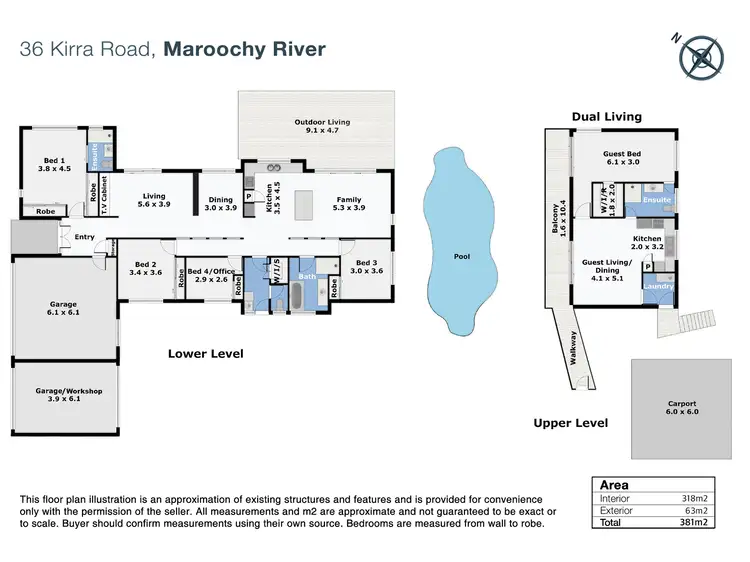 Floorplan of Homely house listing, 36 Kirra Road, Maroochy River QLD 4561