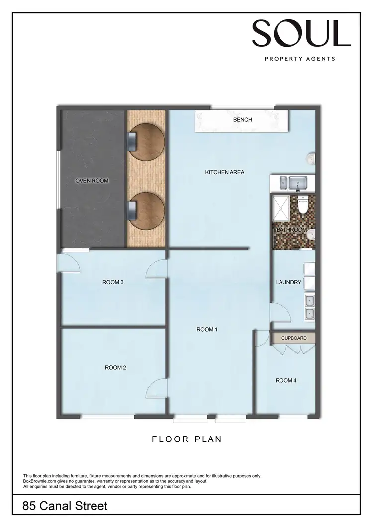 Floorplan of Homely house listing, 85 Canal Street, Griffith NSW 2680