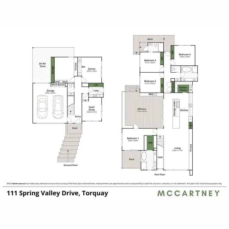 Floorplan of Homely house listing, 111 Spring Valley Drive, Torquay VIC 3228