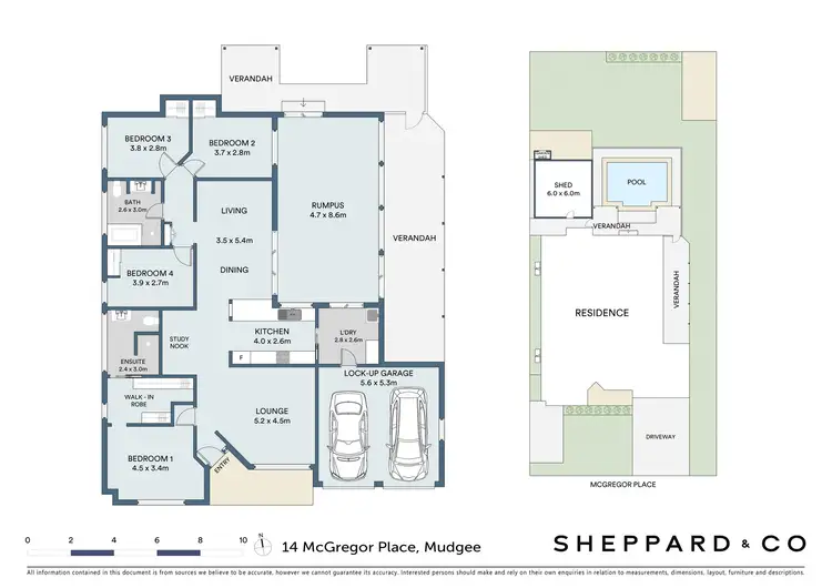 Floorplan of Homely house listing, 14 McGregor Place, Mudgee NSW 2850
