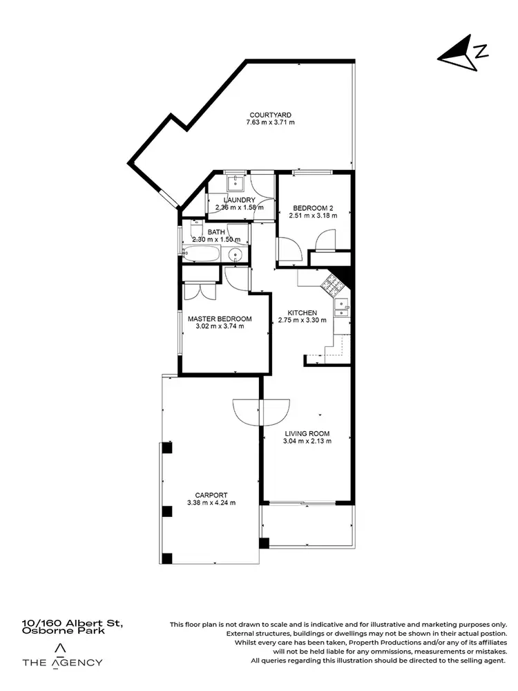 Floorplan of Homely house listing, 10/160 Albert Street, Osborne Park WA 6017