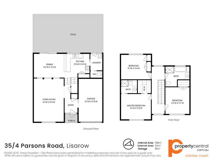 Floorplan of Homely townhouse listing, 35/4 Parsons Road, Lisarow NSW 2250