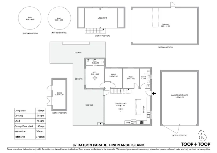Floorplan of Homely house listing, 87 Batson Parade, Hindmarsh Island SA 5214