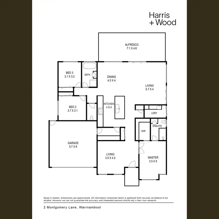 Floorplan of Homely house listing, 2 Montgomery Lane, Warrnambool VIC 3280