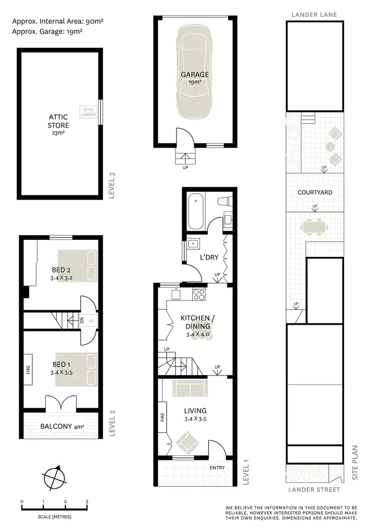 Floorplan of Homely terrace listing, 30 Lander Street, Darlington NSW 2008