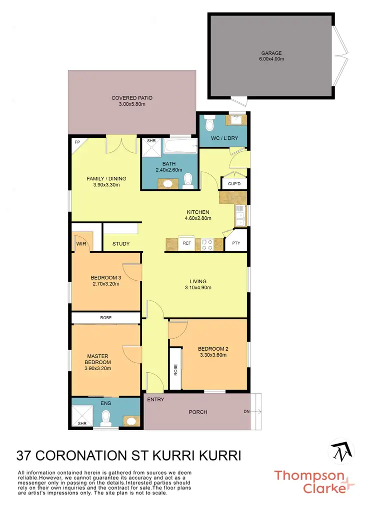 Floorplan of Homely house listing, 37 Coronation Street, Kurri Kurri NSW 2327