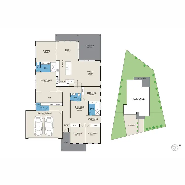 Floorplan of Homely house listing, 11 Tooze Circuit, North Rothbury NSW 2335