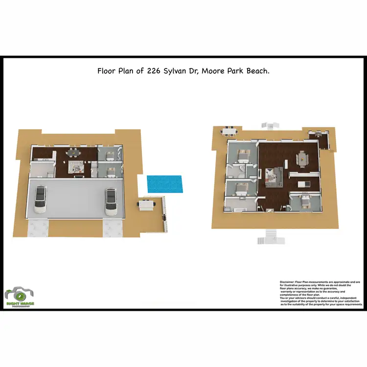 Floorplan of Homely house listing, 226 Sylvan Drive, Moore Park Beach QLD 4670