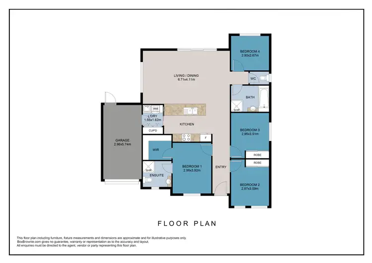 Floorplan of Homely house listing, 3/99 Peerless Road, Munno Para West SA 5115
