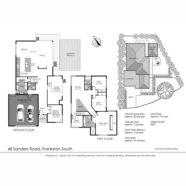 Floorplan of Homely house listing, 48 Sanders Road, Frankston South VIC 3199