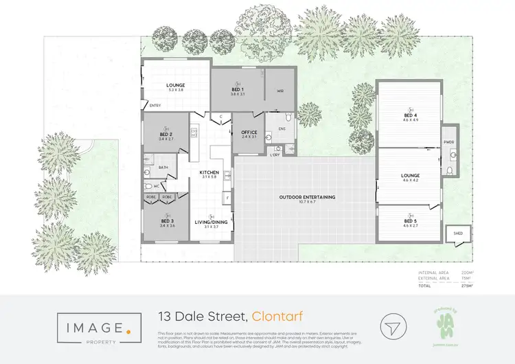 Floorplan of Homely house listing, 13 Dale Street, Clontarf QLD 4019