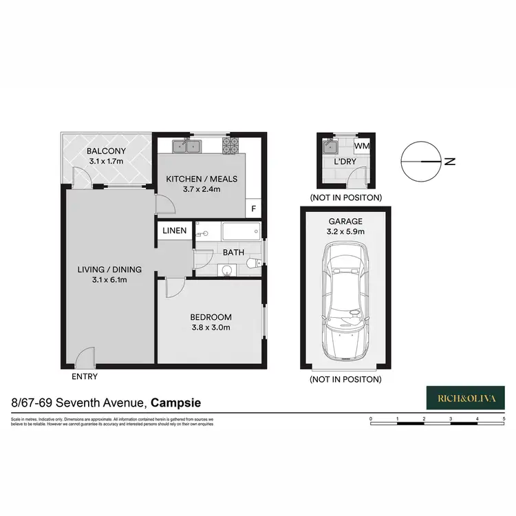 Floorplan of Homely apartment listing, 8/67 Seventh Ave.,, Campsie NSW 2194
