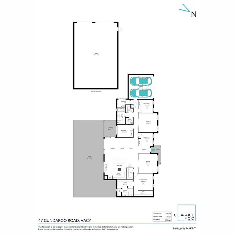 Floorplan of Homely rural property listing, 47 Gundaroo Road, Vacy NSW 2421