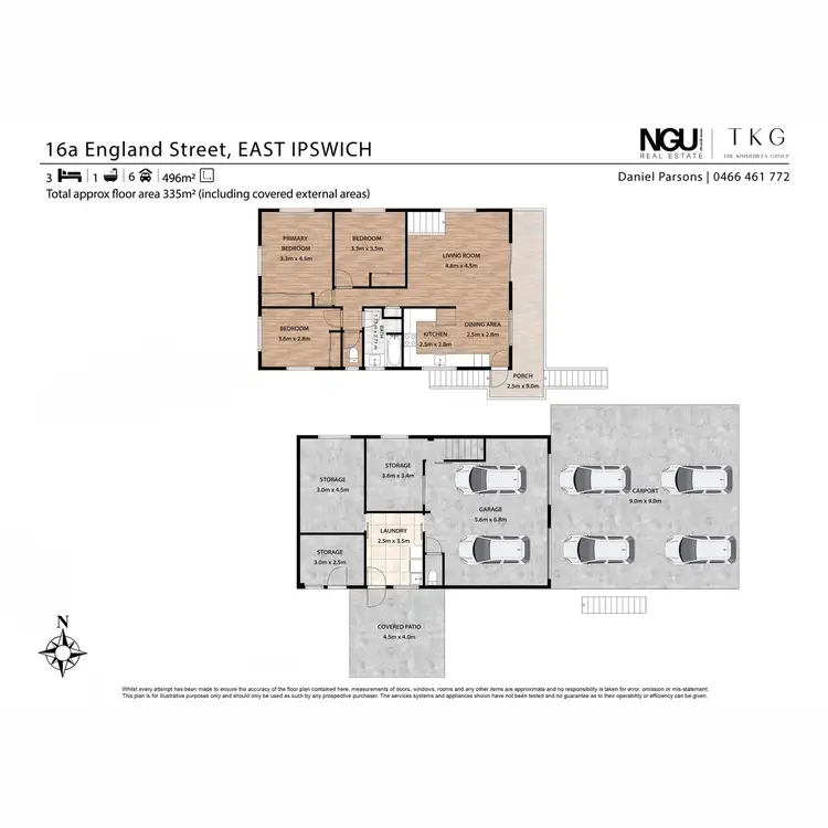 Floorplan of Homely house listing, 16A England Street, East Ipswich QLD 4305