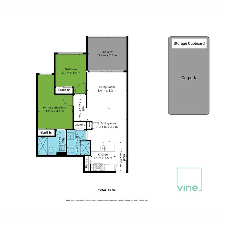 Floorplan of Homely unit listing, 17/18 David Street, Nundah QLD 4012