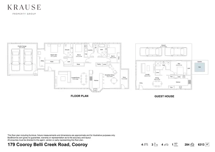 Floorplan of Homely house listing, 179 Cooroy Belli Creek Road, Cooroy QLD 4563