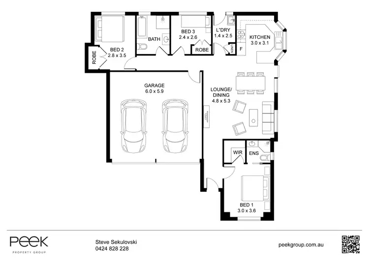 Floorplan of Homely villa listing, 14/184-186 March Street, Richmond NSW 2753