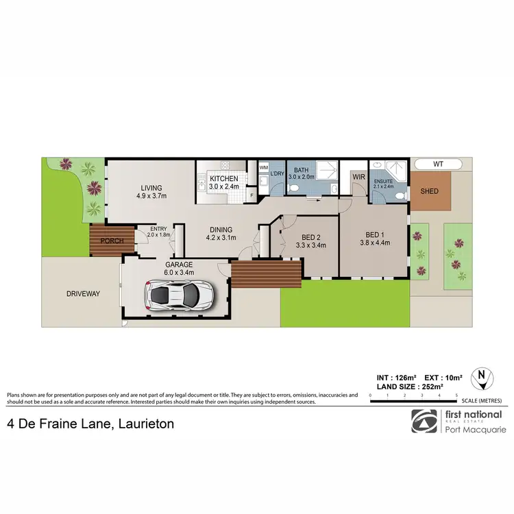 Floorplan of Homely house listing, 4 De Fraine Lane, Laurieton NSW 2443