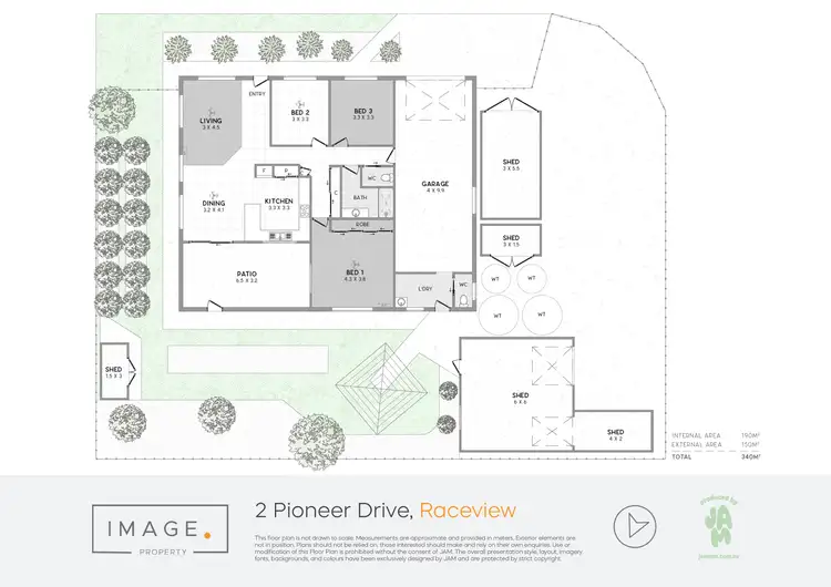 Floorplan of Homely house listing, 2 Pioneer Drive, Raceview QLD 4305