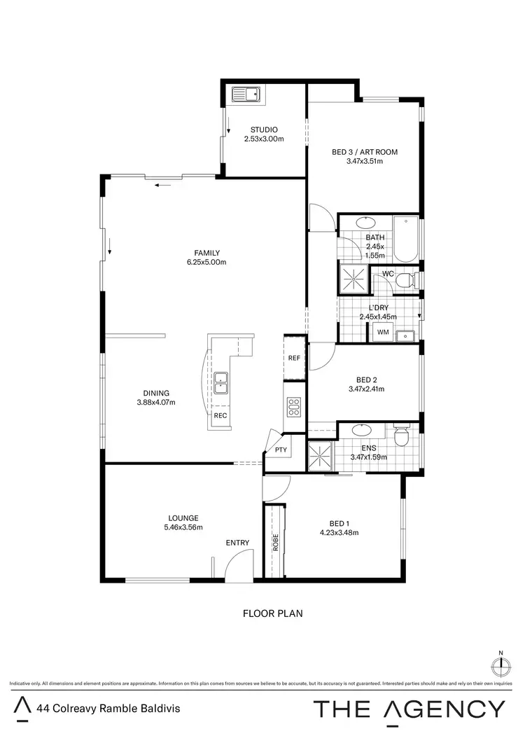 Floorplan of Homely house listing, 44 Colreavy Ramble, Baldivis WA 6171