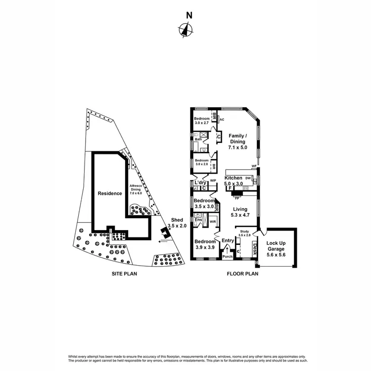 Floorplan of Homely house listing, 19 Gundowring Drive, Seabrook VIC 3028