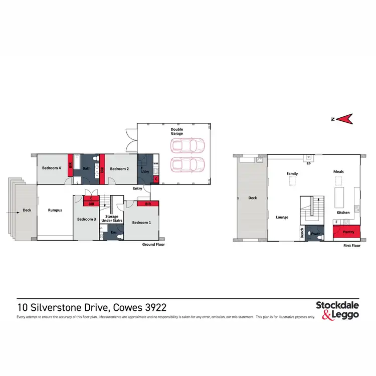 Floorplan of Homely house listing, 10 Silverstone Drive, Cowes VIC 3922