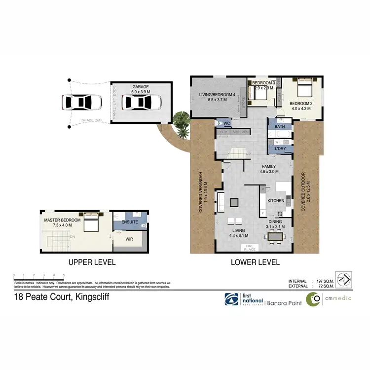 Floorplan of Homely house listing, 18 Peate Court, Kingscliff NSW 2487