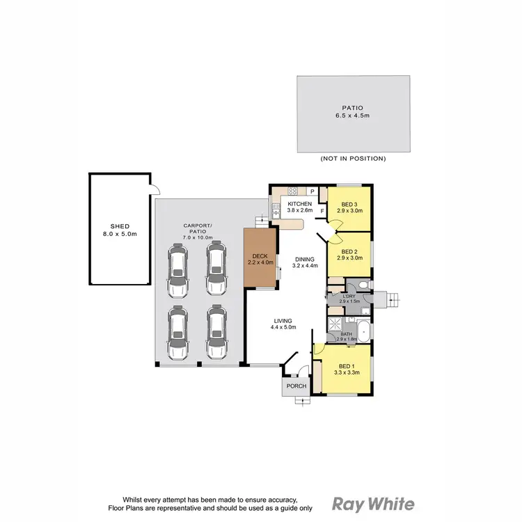 Floorplan of Homely house listing, 5 Theten Court, Kallangur QLD 4503