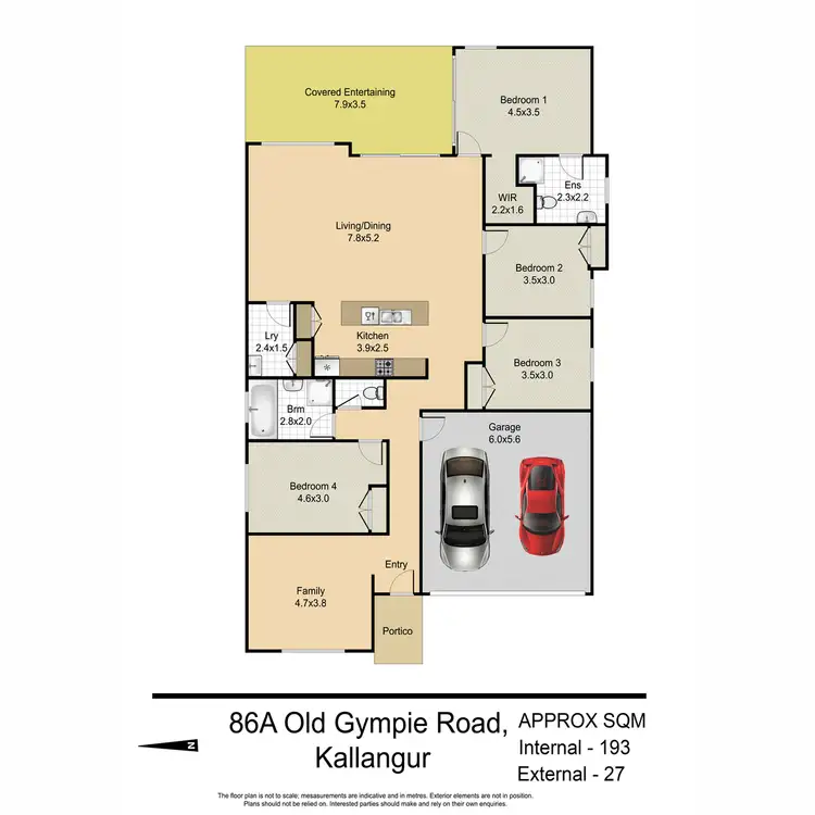 Floorplan of Homely house listing, 86A Old Gympie Road, Kallangur QLD 4503