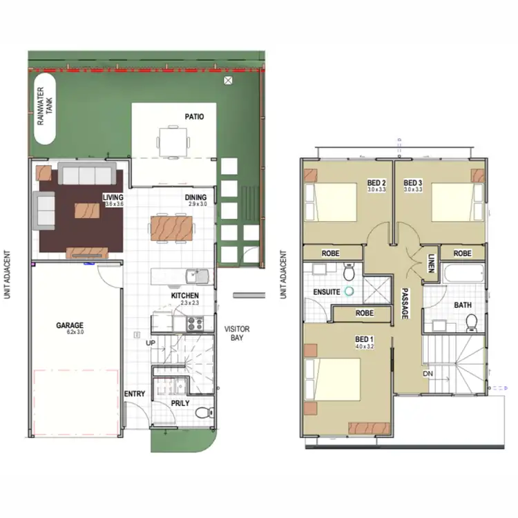 Floorplan of Homely townhouse listing, 5/159 Marsden Road, Kallangur QLD 4503