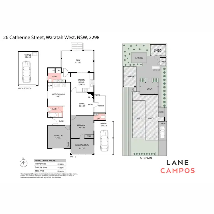 Floorplan of Homely house listing, 26 Catherine Street, Waratah West NSW 2298