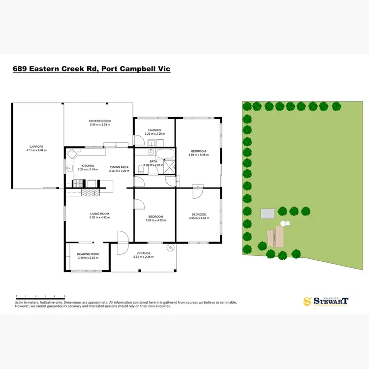 Floorplan of Homely rural property listing, 689 Eastern Creek Road, Port Campbell VIC 3269