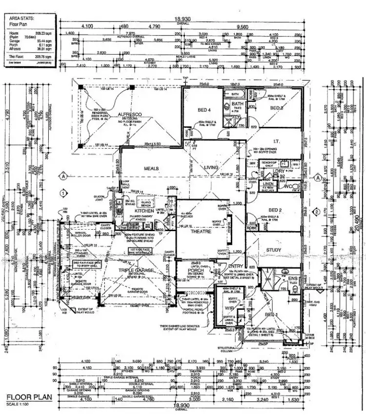 Floorplan of Homely house listing, 3 Giardino Way, Pearsall WA 6065