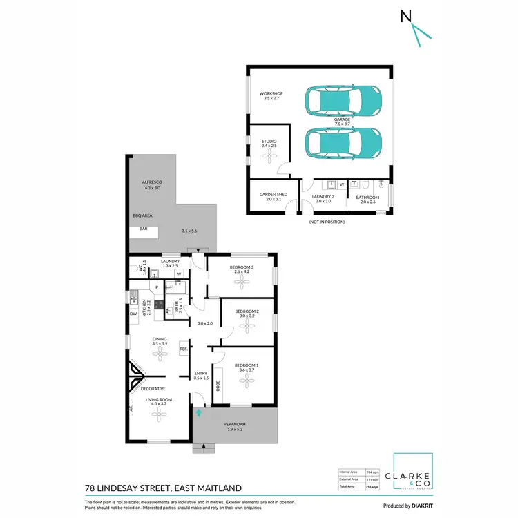 Floorplan of Homely house listing, 78 Lindesay Street, East Maitland NSW 2323