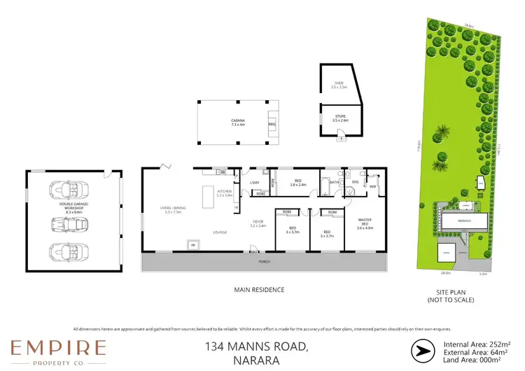Floorplan of Homely rural property listing, 134 Manns Road, Narara NSW 2250