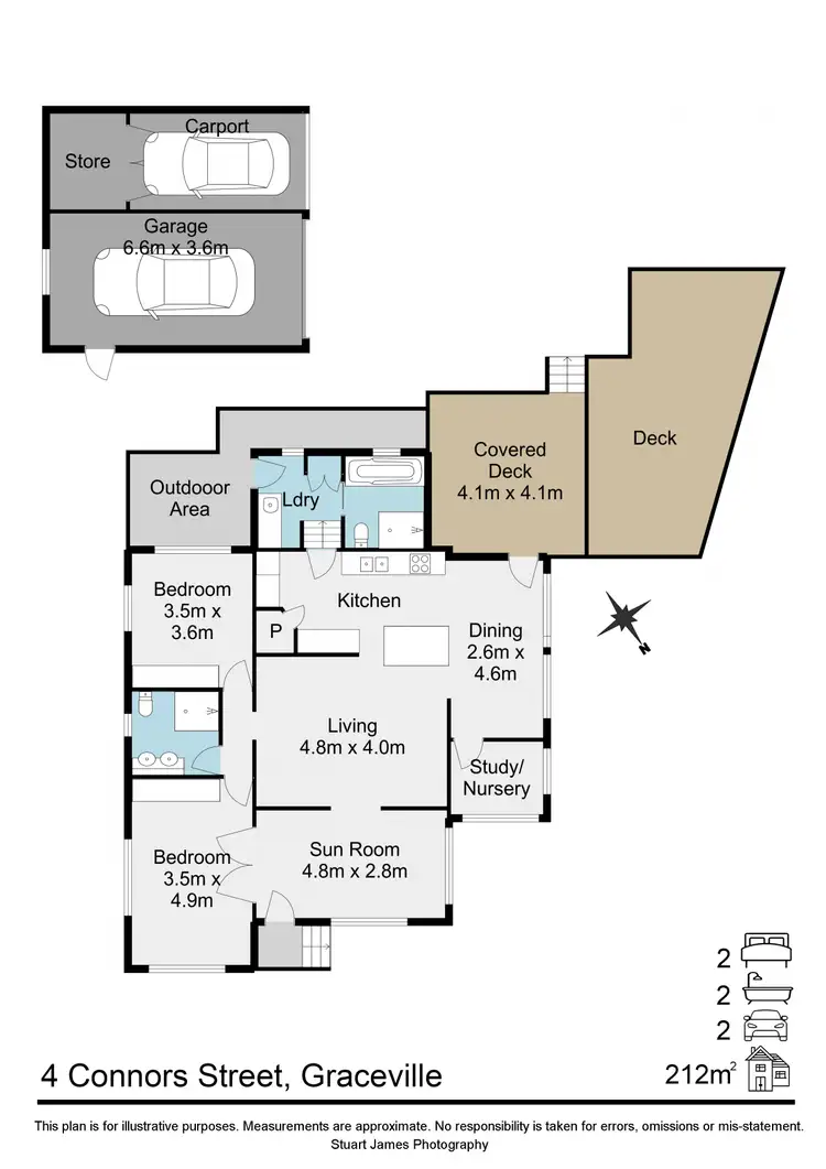 Floorplan of Homely house listing, 4 Connors Street, Graceville QLD 4075