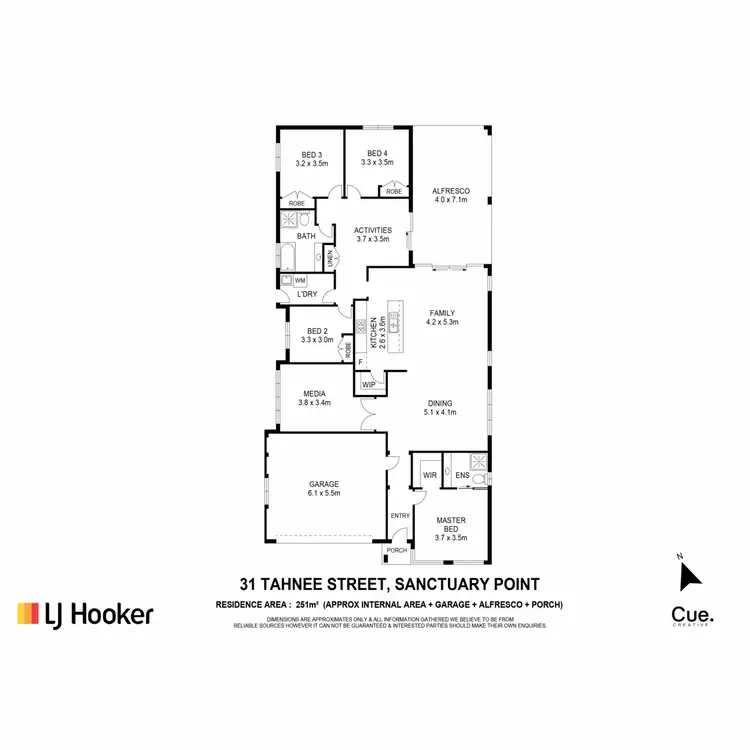 Floorplan of Homely house listing, 31 Tahnee Street, Sanctuary Point NSW 2540