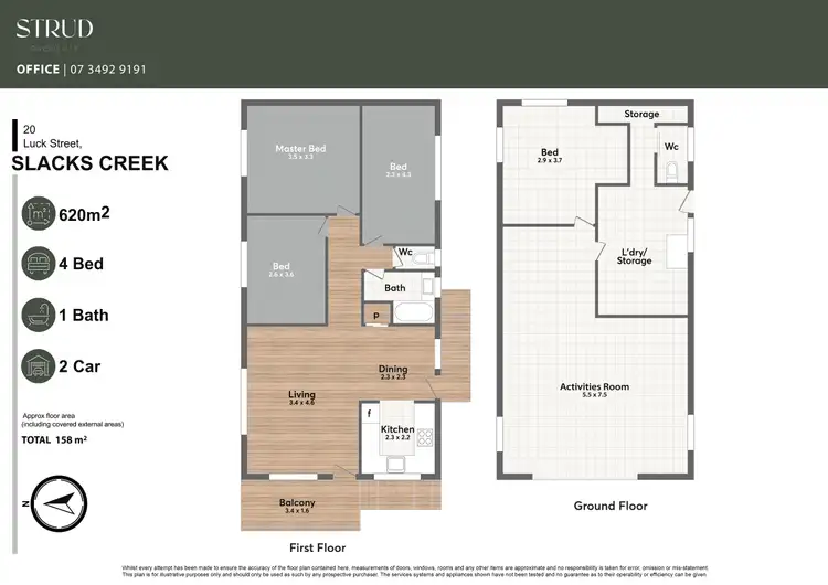Floorplan of Homely house listing, 20 Luck Street, Slacks Creek QLD 4127