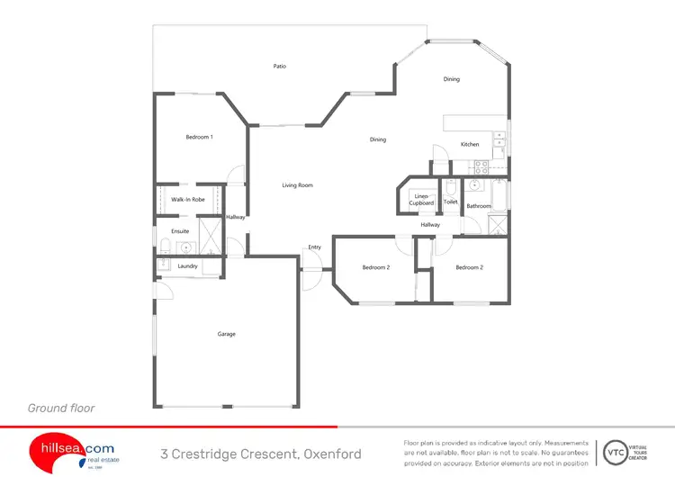 Floorplan of Homely house listing, 3 Crestridge Crescent, Oxenford QLD 4210
