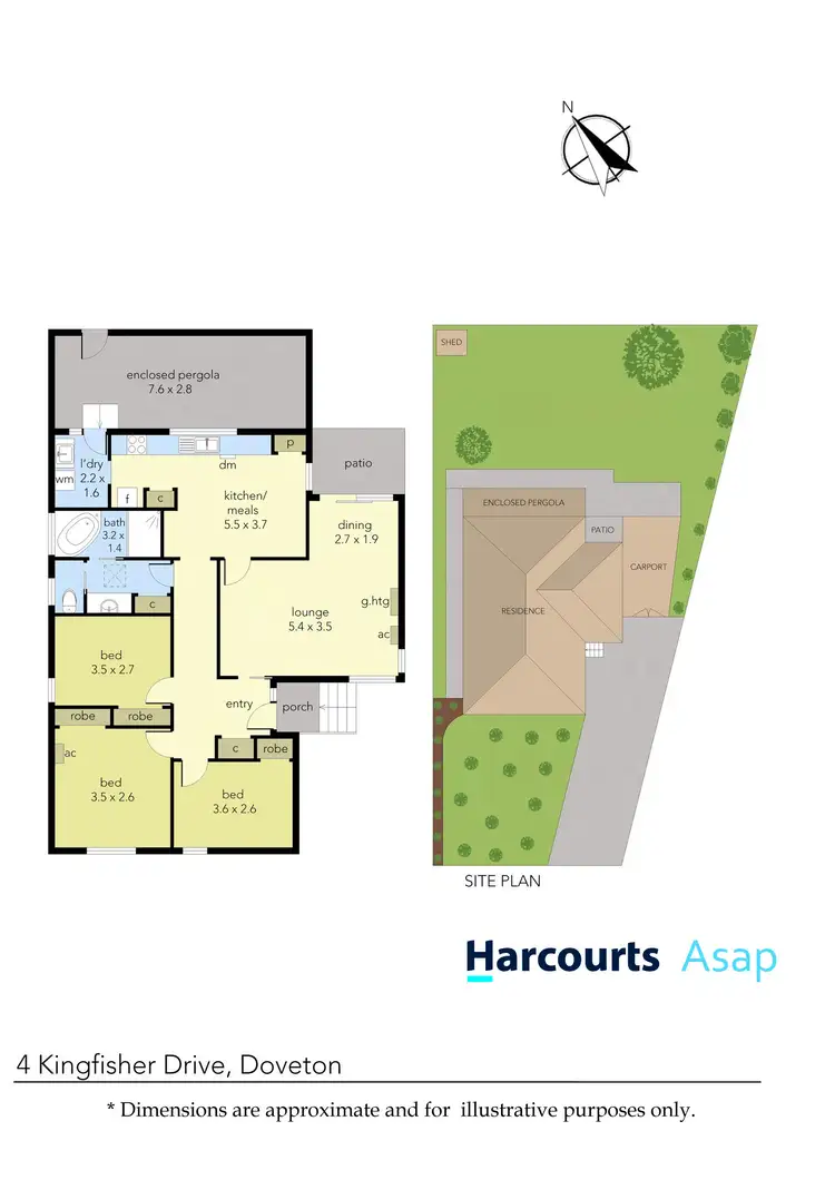 Floorplan of Homely house listing, 4 Kingfisher Drive, Doveton VIC 3177