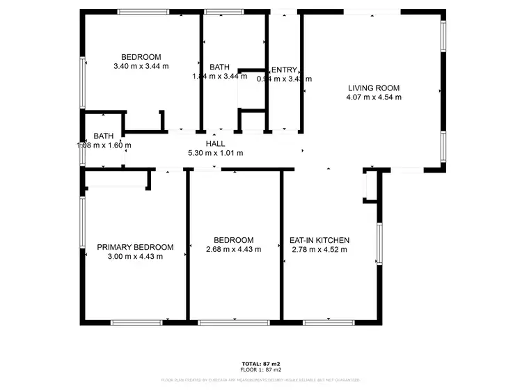 Floorplan of Homely house listing, 17 Whiting Street, Toolooa QLD 4680