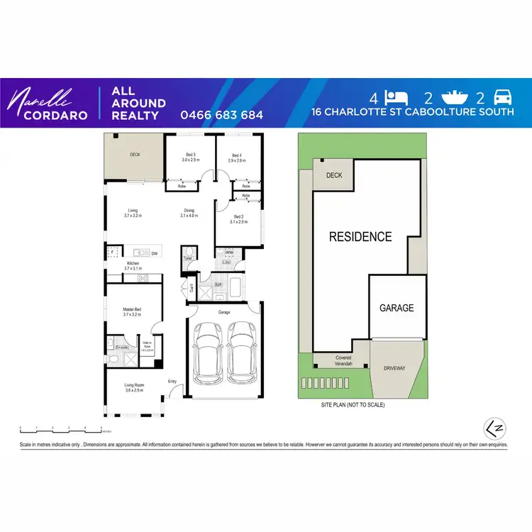Floorplan of Homely house listing, 16 Charlotte Street, Caboolture South QLD 4510