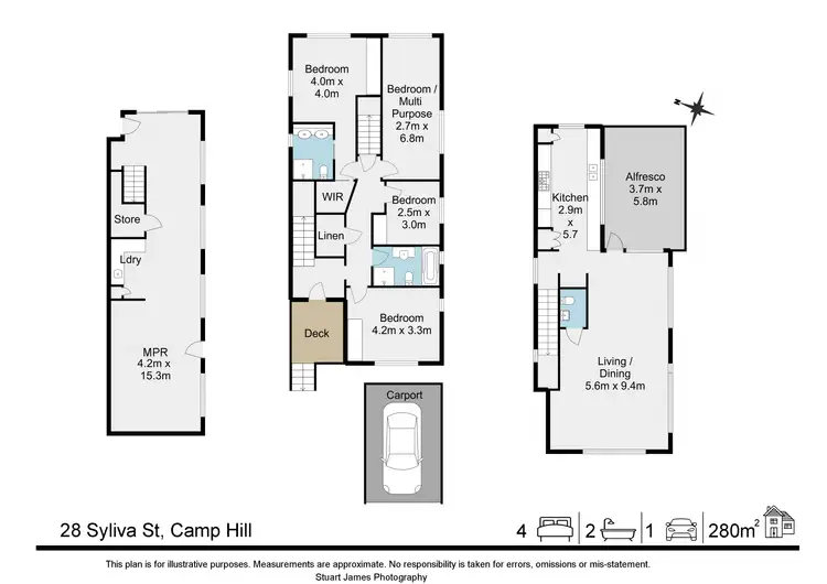 Floorplan of Homely house listing, 28 Sylvia Street, Camp Hill QLD 4152