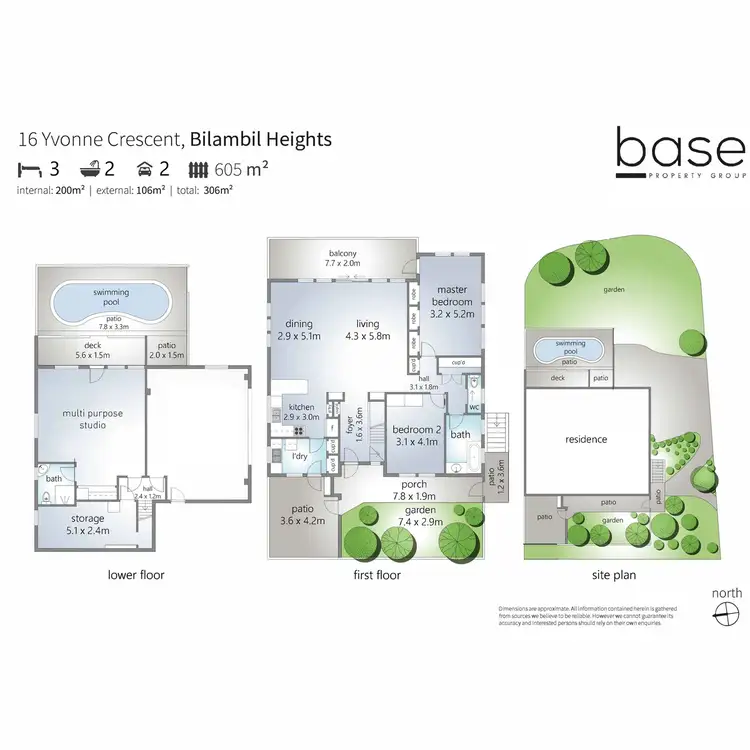 Floorplan of Homely house listing, 16 Yvonne Crescent, Bilambil Heights NSW 2486