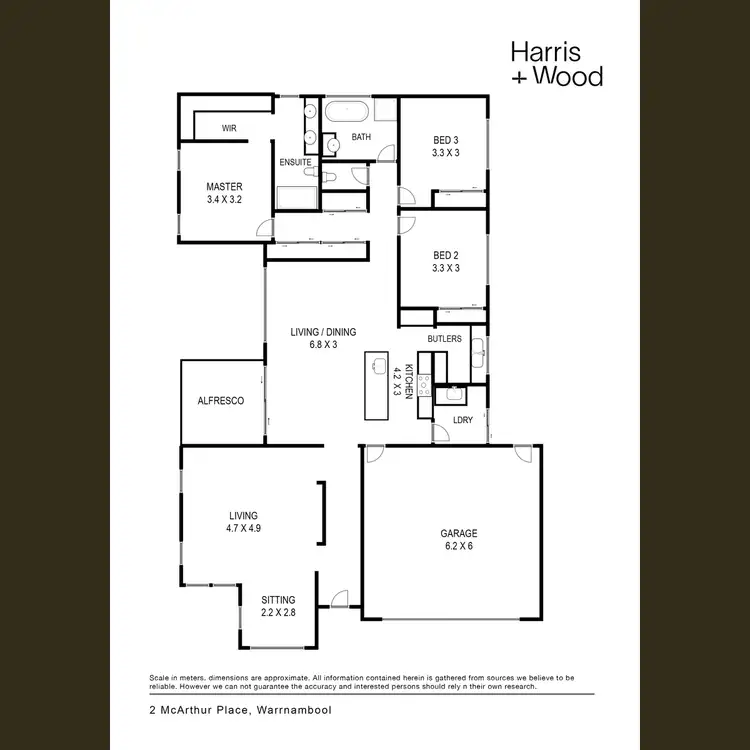 Floorplan of Homely house listing, 2 McArthur Place, Warrnambool VIC 3280