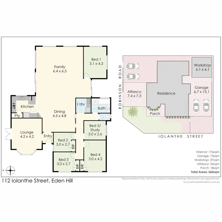 Floorplan of Homely house listing, 112 Iolanthe Street, Eden Hill WA 6054